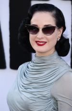 DITA VON TEESE at One Battle After Another Premiere in Hollywood 09/08/2025