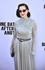 DITA VON TEESE at One Battle After Another Premiere in Hollywood 09/08/2025
