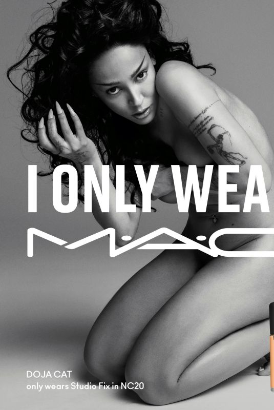 DOJA CAT for Mac Cosmetics Campaign, September 2025