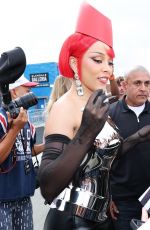 DOJA CAT Surprises Fans to Celebrate Match Day at Glendale Galleria 09/27/2025
