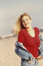 DREW BARRYMORE at Photoshoot 1992