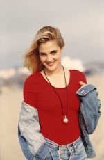 DREW BARRYMORE at Photoshoot 1992