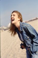 DREW BARRYMORE at Photoshoot 1992