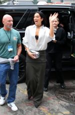 DUA LIPA Arrives at Her Radical Optimism Pop-up Store in New York City 09/17/2025
