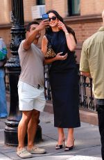 DUA LIPA Leaves Sant Ambroeus Restaurant in New York City 09/21/2025