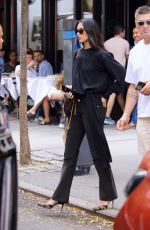 DUA LIPA Out for Dinner at Via Carota in West Village in New York City 09/16/2025