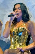 DUA LIPA Performs on Her Radical Optimism Tour at United Center in Chicago 09/06/2025