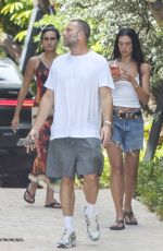 DUA LIPA Visits David Grutman in Miami 09/28/2025
