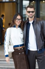 EIZA GONZALEZ and Grigor Dimitrov Arrives at Prada Fashion Show in Milan 09/25/2025