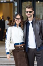 EIZA GONZALEZ and Grigor Dimitrov Arrives at Prada Fashion Show in Milan 09/25/2025