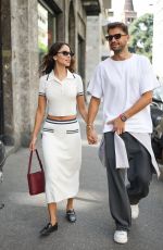 EIZA GONZALEZ and Grigor Dimitrov Out in Milan 09/23/2025