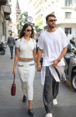 EIZA GONZALEZ and Grigor Dimitrov Out in Milan 09/23/2025