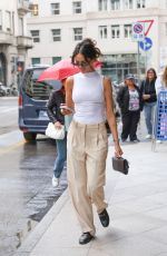 EIZA GONZALEZ Out and About in Milan 09/24/2025
