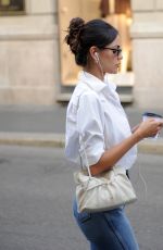 EIZA GONZALEZ Out for Lunch in Milan 09/29/2025