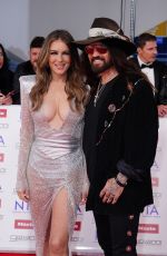 ELIZABETH HURLEY at National Television Awards 2025 at O2 Arena in London 09/10/2025