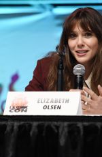 ELIZABETH OLSEN at WandaVision/The Avengers Cast Panel at Los Angeles Comic-Con 09/27/2025