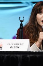 ELIZABETH OLSEN at WandaVision/The Avengers Cast Panel at Los Angeles Comic-Con 09/27/2025
