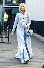 ELLE FANNING Arrives at Coach Show at NYFW in New York City 09/15/2025