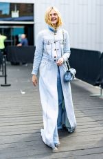 ELLE FANNING Arrives at Coach Show at NYFW in New York City 09/15/2025