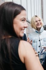 ELLE FANNING at Coach Fashion Show at New York Fashion Week 09/15/2025