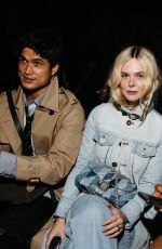 ELLE FANNING at Coach Fashion Show at New York Fashion Week 09/15/2025
