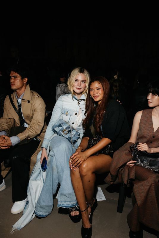 ELLE FANNING at Coach Fashion Show at New York Fashion Week 09/15/2025