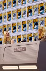 ELLE FANNING at Panel During Last Day of San Diego Comic-Con in Malaga 09/28/2025