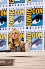 ELLE FANNING at Panel During Last Day of San Diego Comic-Con in Malaga 09/28/2025