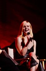 ELLE FANNING at Predator: Badlands Presentation at Comic-Con in Malaga 09/27/2025