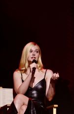 ELLE FANNING at Predator: Badlands Presentation at Comic-Con in Malaga 09/27/2025