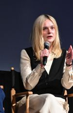 ELLE FANNING at Sentimental Value Panel at Telluride Film Festival 08/31/2025
