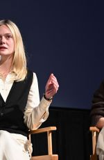 ELLE FANNING at Sentimental Value Panel at Telluride Film Festival 08/31/2025