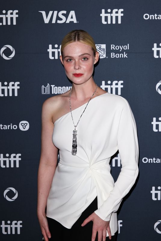 ELLE FANNING at Sentimental Value Premiere at 2025 Toronto International Film Festival 09/04/2025