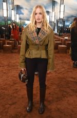 ELLIE BAMBER at Burberry Show at London Fashion Week 09/22/2025
