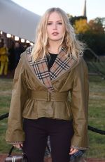 ELLIE BAMBER at Burberry Show at London Fashion Week 09/22/2025