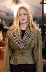 ELLIE BAMBER at Burberry Show at London Fashion Week 09/22/2025