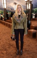 ELLIE BAMBER at Burberry Show at London Fashion Week 09/22/2025