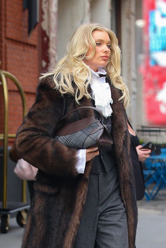 ELSA HOSK Out and About in New York 09/10/2025