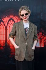EMILY ALYN LIND at Halloween Horror Nights Opening Night at Universal Studios in Hollywood 09/04/2025
