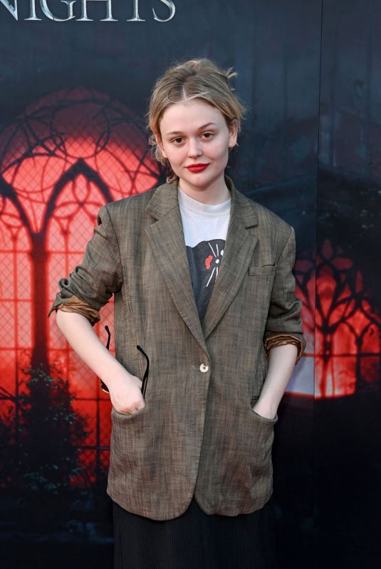 EMILY ALYN LIND at Halloween Horror Nights Opening Night at Universal Studios in Hollywood 09/04/2025