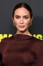 EMILY BLUNT at The Smashing Machine UK Special Screening at BAFTA in London 09/24/2025.