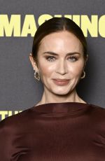 EMILY BLUNT at The Smashing Machine UK Special Screening at BAFTA in London 09/24/2025.