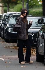 EMILY RATAJKOWSKI Out for Coffee on a Stroll Around Notting Hill in London 09/18/2025