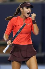 EMMA RADUCANU at First Round of China Open in Beijing 09/27/2025