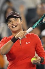 EMMA RADUCANU at First Round of China Open in Beijing 09/27/2025