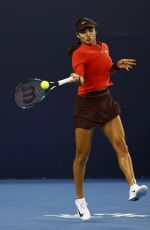 EMMA RADUCANU at First Round of China Open in Beijing 09/27/2025