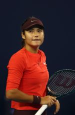 EMMA RADUCANU at First Round of China Open in Beijing 09/27/2025