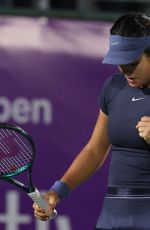 EMMA RADUCANU at First Round of Korea Open in Seoul 09/17/2025
