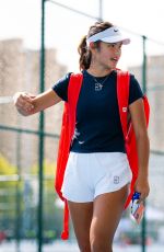 EMMA RADUCANU Signs Autographs After Practice for China Open in Beijing 09/25/2025