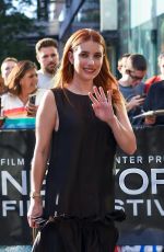 EMMA ROBERTS Arrives at After The Hunt Screening at 63rd New York Film Festival 09/26/2025